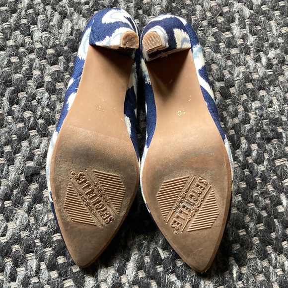 Seychelles Linen Heels - Picture 2 of 6